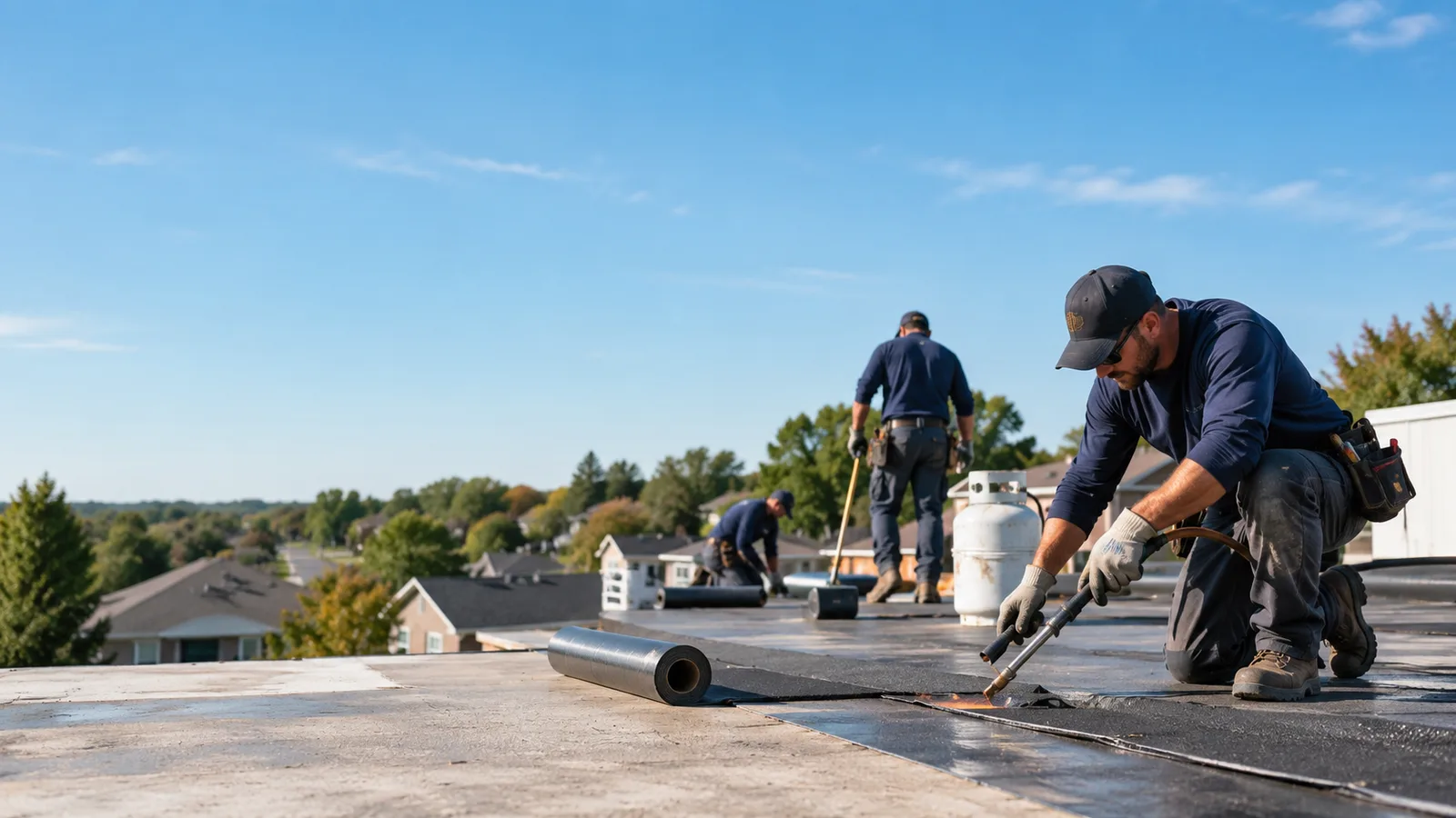 Flat Roof Leak Repair providers in Floyds Knobs, IN